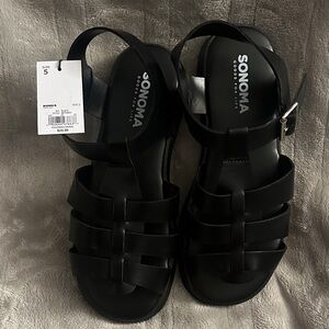 Sonoma Kids Black Sandals
